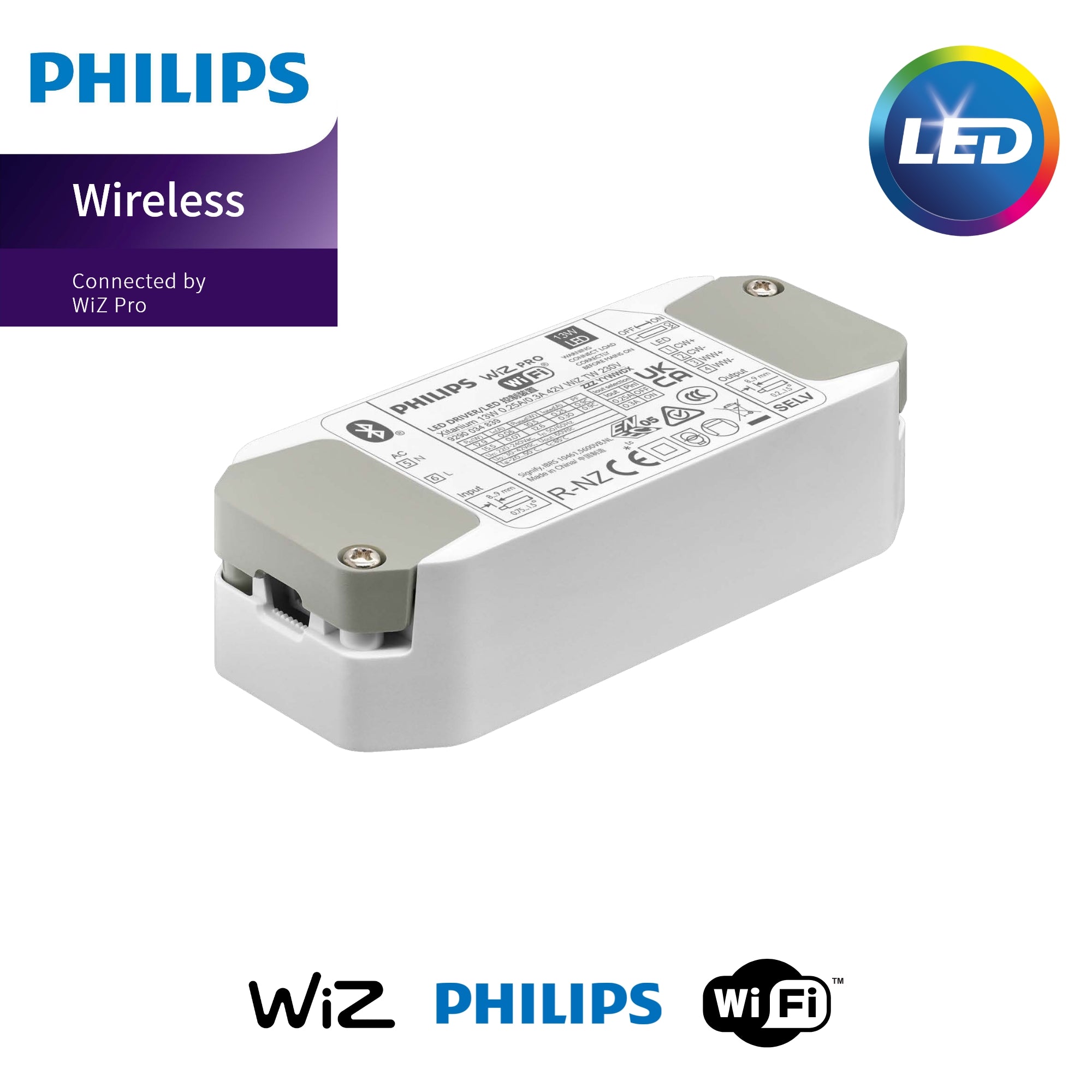 Xitanium 13W 0.25/0.3A 42V WiZ TW 230V