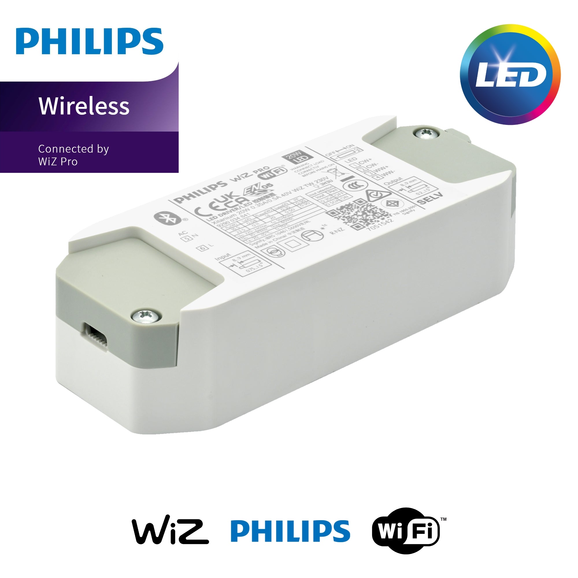 Xitanium 20W 0.35/0.5A 40V WiZ TW 230V