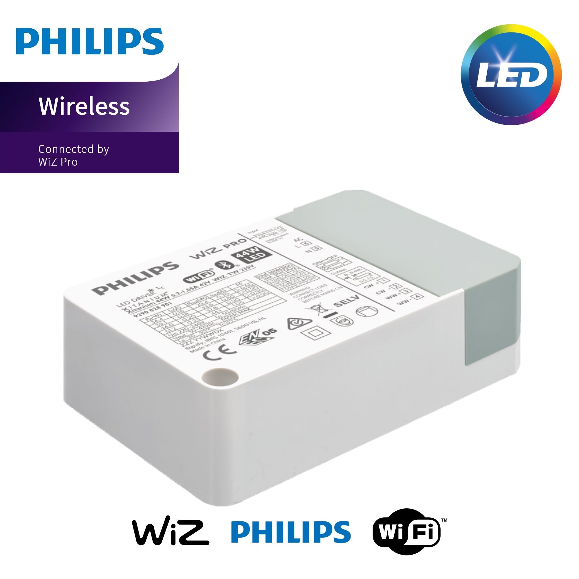 Xitanium 44W 0.7-1.05A 42V WiZ TW 230V