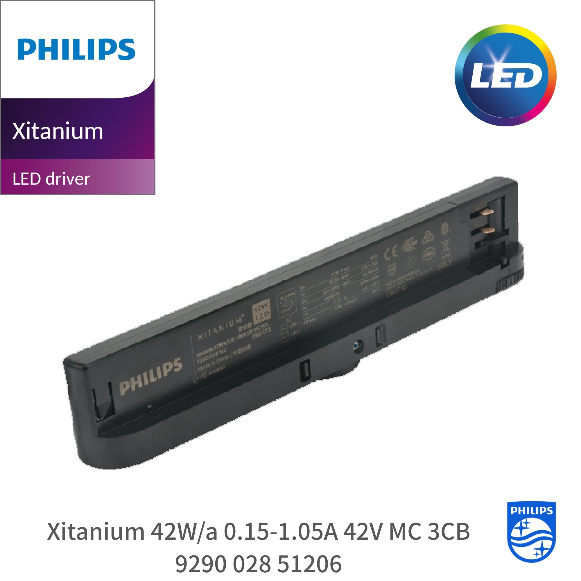 Xitanium 42W/a 0.15-1.05A 42V MC 3C