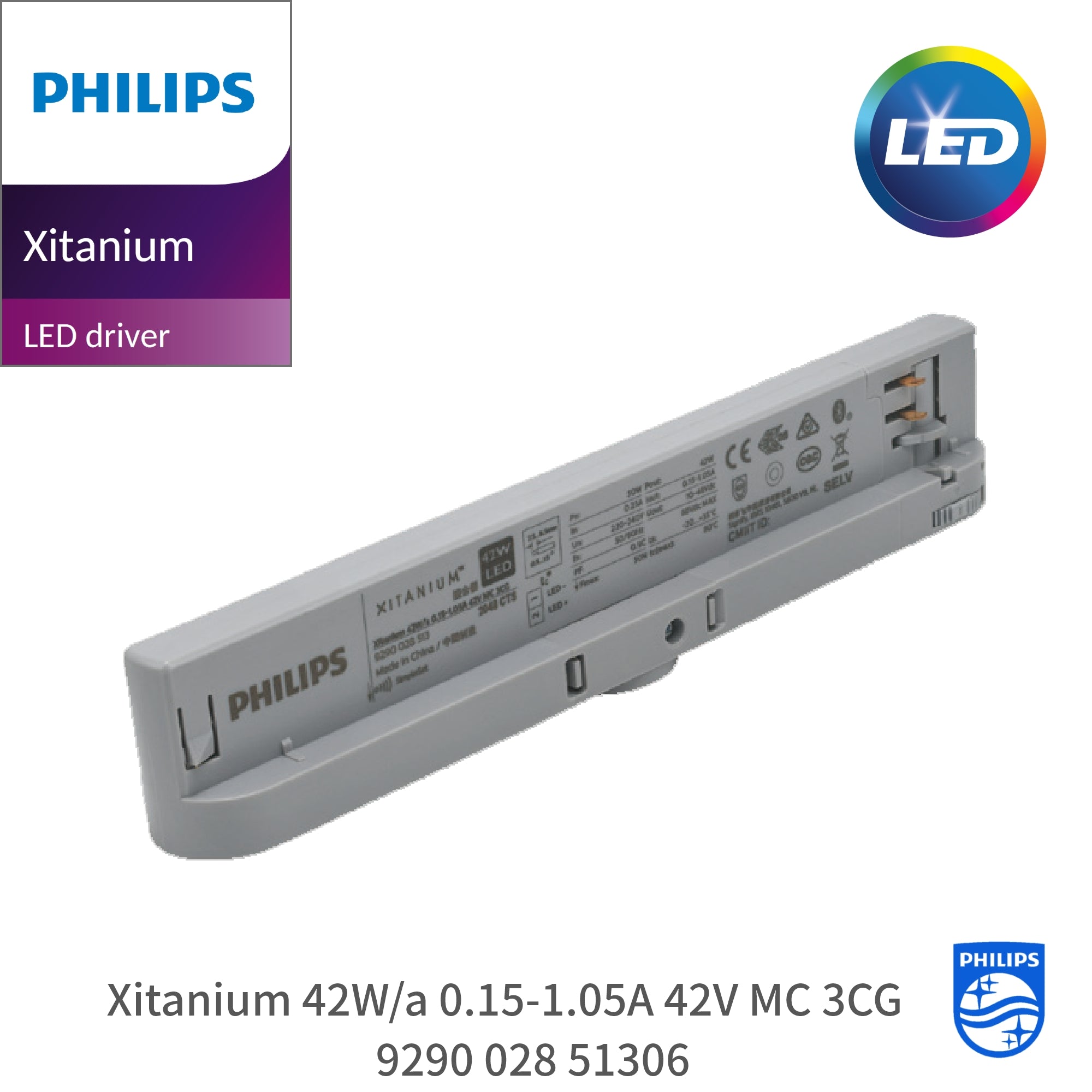 Xitanium 42W/a 0.15-1.05A 42V MC 3C