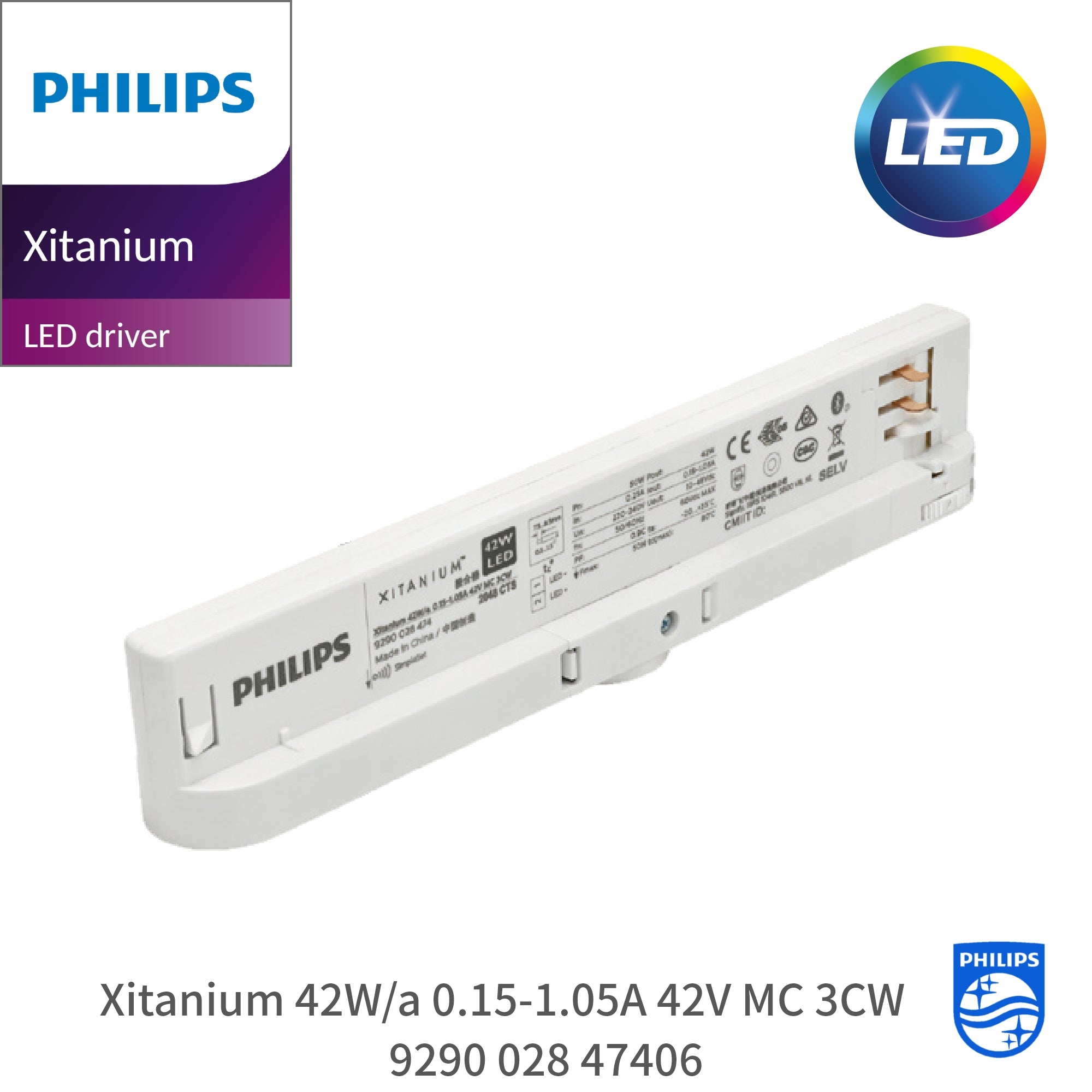 Xitanium 42W/a 0.15-1.05A 42V MC 3C