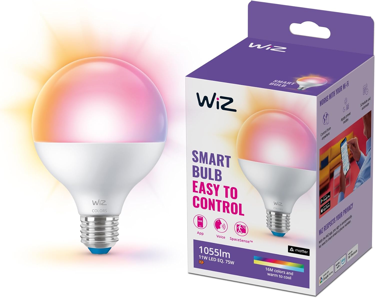 WIZ PRO G95 E27 11W 230V